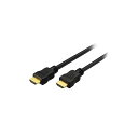 グリーンハウス 4K2K対応 3重シールド 金メッキプラグ採用 HDMIケーブル 3m ブラック GH-DHD30BK(2)