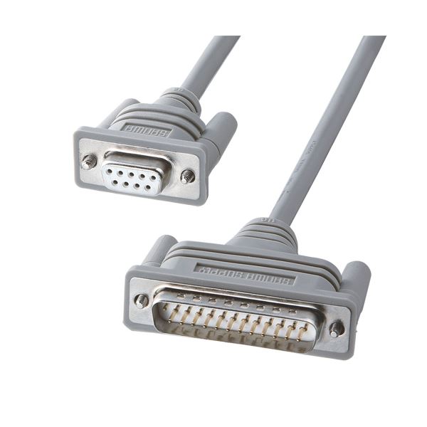 (まとめ) サンワサプライ RS-232Cケーブル KRS-3104FK2 【×2セット】