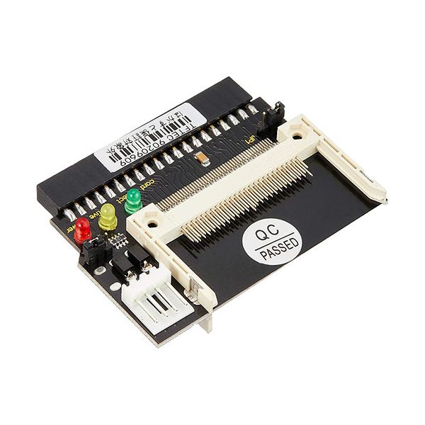 (まとめ)変換名人 CF2pcs→IDE40pinメス(I型) CFIDE-402IB【×5セット】