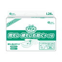 ■サイズ・色違い・関連商品■M30枚■L26枚【当ページ】■商品内容大王製紙 アテントテープ式L26枚背モレ横モレも防ぐ■商品スペック●目安吸収量：1680cc（排尿約11回分）■送料・配送についての注意事項●本商品の出荷目安は【3 - 6営業日　※土日・祝除く】となります。●お取り寄せ商品のため、稀にご注文入れ違い等により欠品・遅延となる場合がございます。●本商品は仕入元より配送となるため、沖縄・離島への配送はできません。