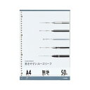 (まとめ) マルマン ルーズリーフ A4判(30穴)・50枚入 L1106 【×10セット】