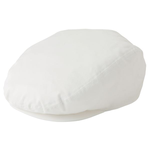 ダンガリーハンチング帽子 ホワイト KMCH2960-1