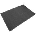 業務用 玄関マット/PVCコイルマット 【ブラック】 120cm×180cm 長方形 屋外用 土砂防止仕様 『Funderful』 〔入口〕(3)