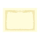 (まとめ) OA賞状用紙 クリーム賞状用紙・縦書き 10-1087 10枚入 【×3セット】