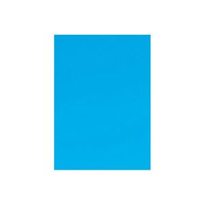 （まとめ） キッズ カラー工作用紙 20枚入 水【×10セット】