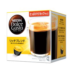 ネスレ日本 ネスカフェ ドルチェ グスト 専用カプセル リッチブレンド 1箱（7g x 16個）