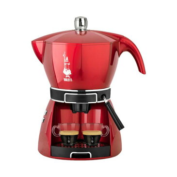 エスプレッソマシン【BIALETTI(ビアレッティ)/MOKISSIMA(モキッシマ)】RED(レッド/赤) CF43-RE 送料無料！