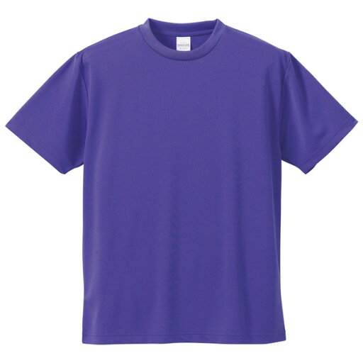 UVカット・吸汗速乾・5枚セット・4.1オンスさらさらドライ Tシャツ バイオ レッドパープル S UVカット・吸汗速乾・5枚セット・4.1オンスさらさらドライ Tシャツ バイオ レッドパープル S