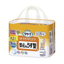 ■サイズ・色違い・関連商品■ML18枚【当ページ】■LL16枚■商品内容【ご注意事項】・この商品は下記内容×2セットでお届けします。■商品スペックスルッとはけて、ふらつきにくい。●日用雑貨●1パック入数：18枚●規格：M〜Lサイズ●材質：不織不ポリマー（吸収体）●ウエスト：60〜90cm■送料・配送についての注意事項●本商品の出荷目安は【3 - 6営業日　※土日・祝除く】となります。●お取り寄せ商品のため、稀にご注文入れ違い等により欠品・遅延となる場合がございます。●本商品は仕入元より配送となるため、沖縄・離島への配送はできません。