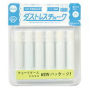 (まとめ) 日本理化学 ダストレスチョーク DCC-6-W 白 6本入 【×30セット】