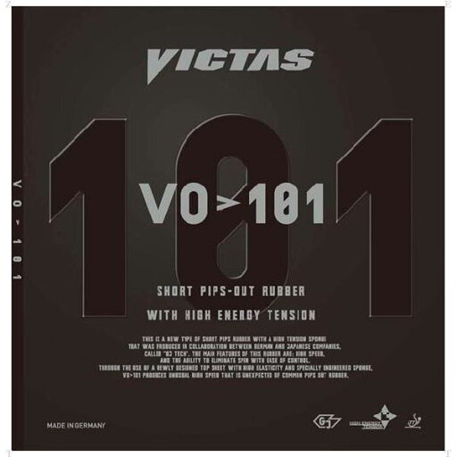 ヤマト卓球 VICTAS(ヴィクタス) 表ソフトラバー VO>101 020202 ブラック MAX ヤマト卓球 VICTAS(ヴィクタス) 表ソフトラバー VO>101 020202 ブラック MAX