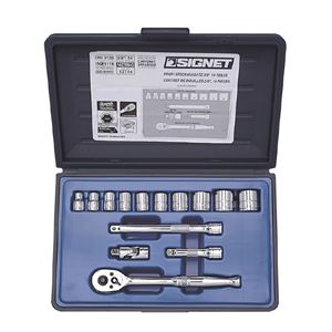 SIGNET（シグネット） 12714 （#812910B）3／8DR 14PC MM ソケットレンチセット 送料込！