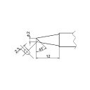 白光 T20-BC2 FX-838用こて先 2BC型