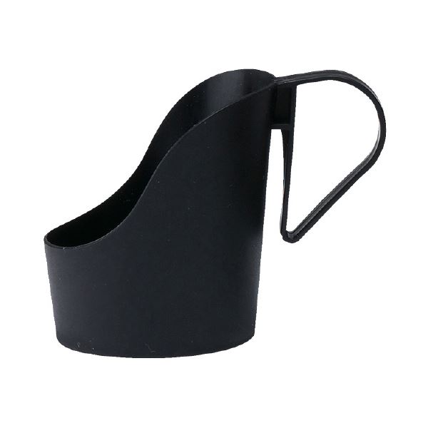 （まとめ）サンナップ ペーパーカップホルダー黒 150mL用 5個（×20セット）