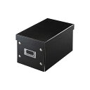 【5個セット】 サンワサプライ 組み立て式CD BOX(ブラック) FCD-MT3BKNX5(3)