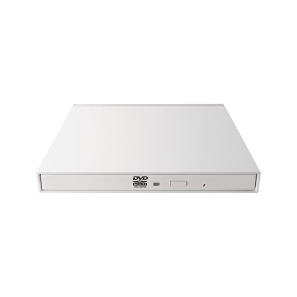 エレコム DVDドライブ/USB2.0/薄型/オールインワンソフト付/Type-Cケーブル付/ホワイト LDR-PMK8U2CVWH