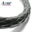 Azur ハンドルカバー NEWファイター（H11.4-） ステアリングカバー ラメブラック 2HS（外径約45-46cm） XS55A24A-2HS