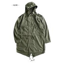 アメリカ軍「M-51」青島ライナーモッズコートシェル リバイバルモデル オリーブ《XXSサイズ(日本対応サイズM相当)》 送料無料!