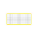 (まとめ)コクヨ マグネット見出し43×104mm 黄 マク-412Y 1セット(10個)【×2セット】