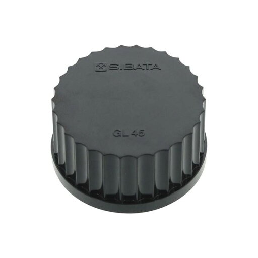 ねじ口びん黒キャップ GL-45 パッキンなし 10入 【017200-950103A】 ねじ口びん黒キャップ GL-45 パッキンなし 10入 【017200-950103A】