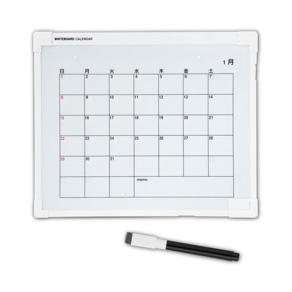 リヒトラブ ホワイトボードカレンダーA-215 1枚