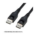 サンワサプライ DisplayPort 1.4 ACTIVEケーブル 約10m ブラック KC-DP14A100|詳細画像