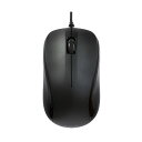 (まとめ)TANOSEE USBレーザーマウス3ボタン Mサイズ ブラック M-S2ULBK/RST 1セット(5個)【×3セット】(2)