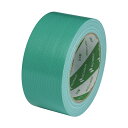 (まとめ) ニチバン 布粘着テープ No.121 中軽量物封かん用 50mm×25m 緑 1213-50 1巻 【×5セット】(4)