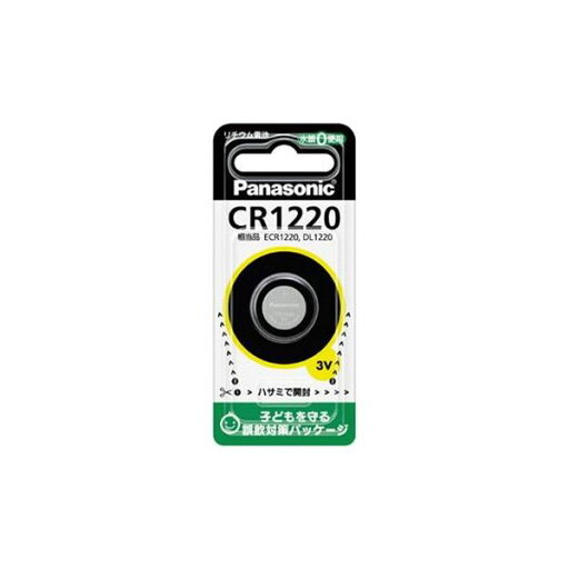 (まとめ)Panasonic リチウムコイン電池 CR1220P【×30セット】 (まとめ)Panasonic リチウムコイン電池 CR1220P【×30セット】