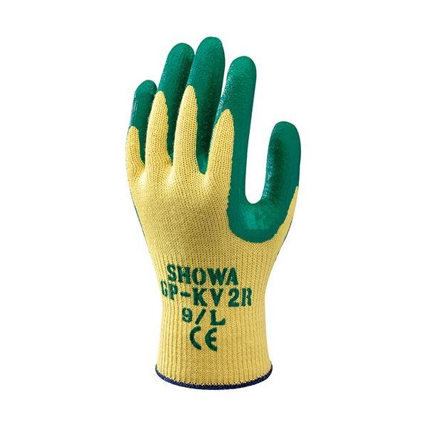 (まとめ) ショーワグローブ 耐切創背抜き手袋 M GP-KV2R-M 1双 【×5セット】