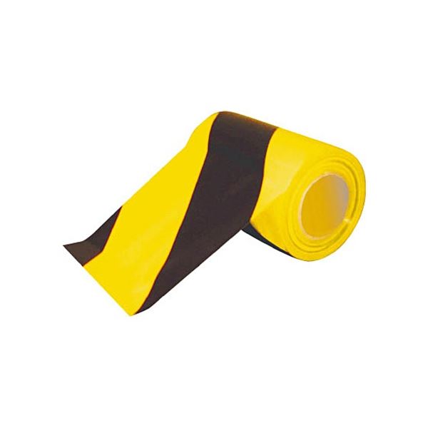 (まとめ) ユニット トラテープ 斜めトラ塩ビフィルム 90mm幅×10m巻 374-04 1巻 【×5セット】