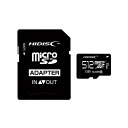 HIDISC microSDXCJ[h 512GB A2 V30 CLASS10 UHS-1 Speed Class3Ή SDϊA_v^t HDMCSDX512GCL10UIJP3