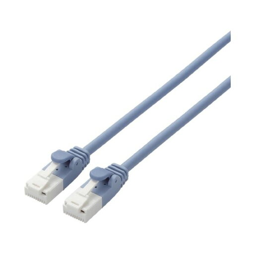 エレコム LANケーブル やわらか6A ブルー 10m LD-GPAYT/BU100 エレコム LANケーブル やわらか6A ブルー 10m LD-GPAYT/BU100