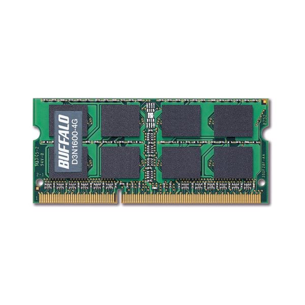 (まとめ)バッファロー 法人向け PC3-12800 DDR3 1600MHz 240Pin SDRAM S.O.DIMM 4GB MV-D3N1600-4G 1枚【×3セット】
