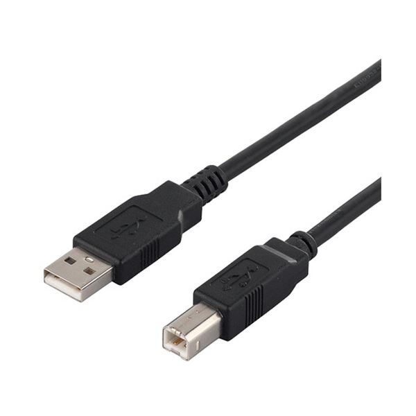 ■商品内容【ご注意事項】この商品は下記内容×5セットでお届けします。【商品説明】●長さ2mのUSB2.0 A to Bケーブルです。■商品スペック色：ブラックコネクタ形状：USB Type-A(オス)-USB Type-B(オス)ケーブル長さ：2mケーブルタイプ：A-Bタイプ規格：USB2.0/1.1対応機種：USB Type-Aポート搭載機器及びUSB Type-Bポート搭載機器その他仕様：●重量:約72g備考：※保証は初期不良交換のみ。【キャンセル・返品について】商品注文後のキャンセル、返品はお断りさせて頂いております。予めご了承下さい。■送料・配送についての注意事項●本商品の出荷目安は【5 - 11営業日　※土日・祝除く】となります。●お取り寄せ商品のため、稀にご注文入れ違い等により欠品・遅延となる場合がございます。●本商品は仕入元より配送となるため、沖縄・離島への配送はできません。【 BU2AB20BK 】