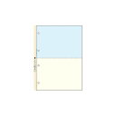 (まとめ)ヒサゴ マルチ帳票 A4 2色 2面4穴100枚 FSC2011【×3セット】