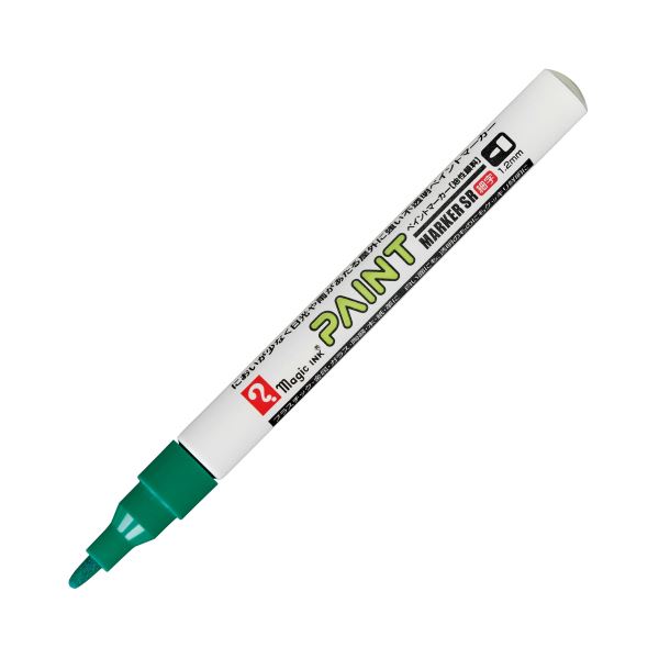 (まとめ) 寺西化学 油性マーカーペイントマーカーSR No.551 細字 緑 MSR551-T4 1本 【×50セット】