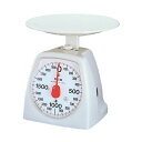 (まとめ)タニタ クッキングスケール 2kgホワイト 1439-WH-2kg 1台【×5セット】(3)