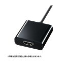 サンワサプライ USB Type C-HDMI変換アダプタ AD-ALCHD01(2)