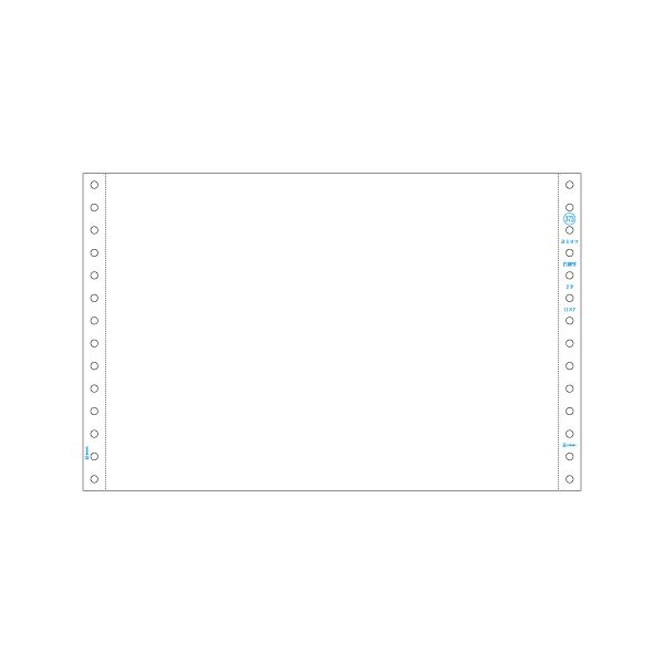 ヒサゴ ストックフォーム 11×7インチ2P 白紙 GB373 1箱(250セット)