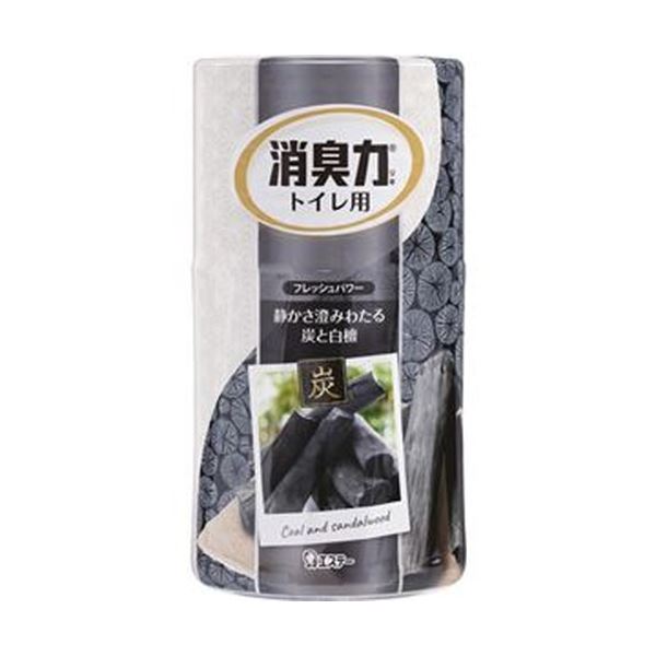 (まとめ)エステー トイレの消臭力 炭と白檀400ml 1個【×20セット】