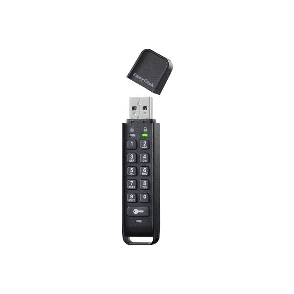 アイ・オー・データ機器 パスワードボタン付き セキュリティUSBメモリー 64GB ED-HB3/64G