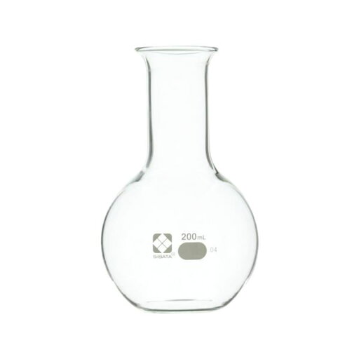 平底フラスコ 200mL 10入 【010510-200A】 平底フラスコ 200mL 10入 【010510-200A】