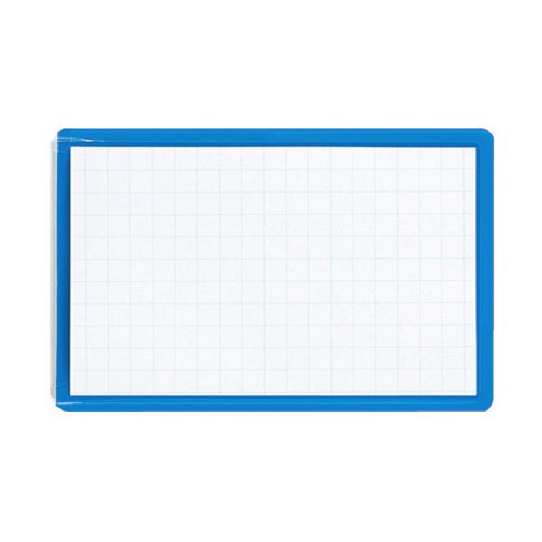 コクヨ ソフト名札(安全ピン・クリップ両用型)(イタメンクリップ)56×91mm 青 ナフ-40B 1セット(50個)