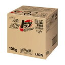 (まとめ)ライオン トップ クリアリキッド 業務用10kg 1箱【×3セット】(3)