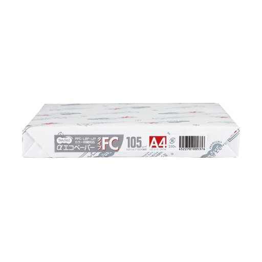 (まとめ) TANOSEE αエコペーパータイプFC A3 厚口 105g 1冊(250枚) 【×5セット】 (まとめ) TANOSEE αエコペーパータイプFC A3 厚口 105g 1冊(250枚) 【×5セット】