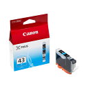 (まとめ) キヤノン Canon インクタンク BCI-43C シアン 6377B001 1個 【×10セット】(2)