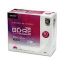 (まとめ)PREMIUM HIDISC BD-RE 2倍速 映像用デジタル放送対応 インクジェットプリンタ対応10枚 スリムケース 【×10個セット】 HDVBE25NP10SCX10(2)