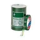(まとめ) ニチバン フードパックテープ 15mm×50m 緑 FPG-15 1パック(10巻) 【×3セット】