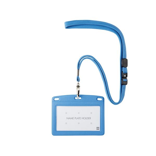 (まとめ) オープン工業 吊下名札レザー調 N-123P-SBU 空【×10セット】